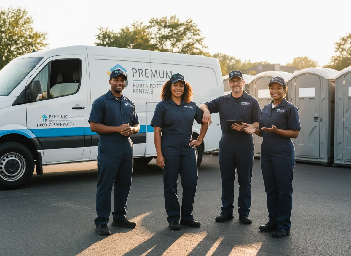 VIP Portable Toilets company in Snover, MI